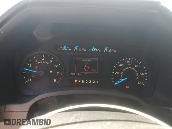 2017 Ford F-150 XL with VIN 1FTEX1C87HKE38751, listed as a Copart auction lot 52133645 with 169,510 mi miles and Clean Title. Bid and sale history available at carsss.com. Image 9.