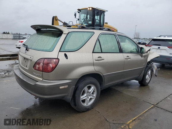 2000 Lexus RX 300 with VIN JT6HF10U7Y0113215, listed as a Copart auction lot 85126554 with 225,652 mi miles and Salvage Title. Bid and sale history available at carsss.com. Image 3.