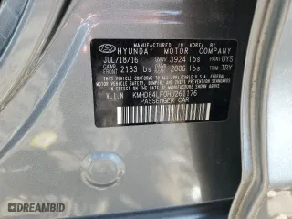 2017 Hyundai Elantra SE with VIN KMHD84LF0HU261176, listed as a Copart auction lot 48322675 with 115,295 mi miles and Salvage Title. Bid and sale history available at carsss.com. Image 13.
