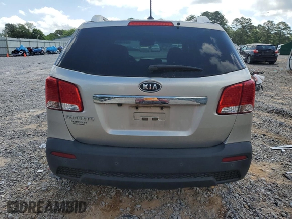 2013 Kia Sorento LX with VIN 5XYKT3A61DG363542, listed as a Copart auction lot 55177685 with 205,613 mi miles and Clean Title. Bid and sale history available at carsss.com. Image 6.