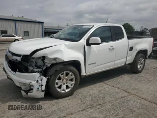 2020 Chevrolet Colorado 2WD LT with VIN 1GCHSCEA5L1158039, listed as a Copart auction lot 54888395 with 101,922 mi miles and Salvage title. Bid and sale history available at DreamBid. Image 1.