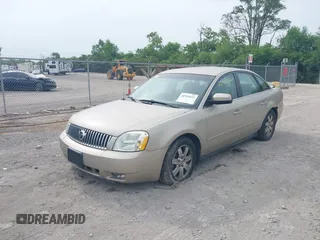 2005 Mercury Montego Luxury z VIN 1MEFM40125G612342, wystawiony jako IAAI lot #42393622 z przebiegiem 248 945 mil mil oraz . Historia ofert i sprzedaży dostępna na DreamBid. Obrazek 2.