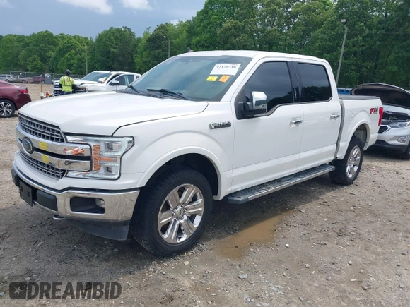 2020 Ford F-150 XL with VIN 1FTEW1E45LKD37553, listed as a IAAI auction lot 42120516 with 99,663 mi miles and . Bid and sale history available at DreamBid. Image 2.