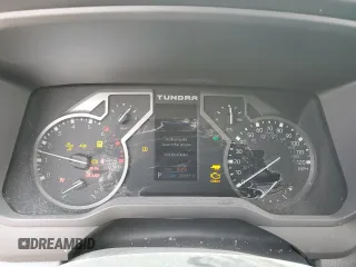 2023 Toyota Tundra SR5 with VIN 5TFLA5DA4PX065963, listed as a Copart auction lot 48775395 with 28,681 mi miles and Salvage title. Bid and sale history available at DreamBid. Image 9.