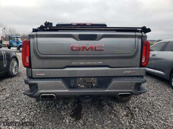 2019 GMC Sierra 1500 AT4 with VIN 3GTP9EEL2KG149027, listed as a Copart auction lot 45293045 with 56,328 mi miles and Salvage Title. Bid and sale history available at carsss.com. Image 6.