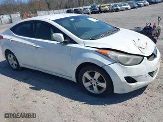 2012 Hyundai Elantra Limited with VIN 5NPDH4AE6CH063798, listed as a IAAI auction lot 42008129 with 150,715 mi miles. Bid and sale history available at carsss.com. Image 1.