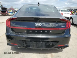 2021 Hyundai Sonata SEL Plus with VIN 5NPEJ4J2XMH132637, listed as a Copart auction lot 50629605 with 49,659 mi miles and Salvage Title. Bid and sale history available at DreamBid. Image 6.
