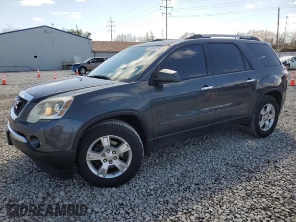 2011 GMC Acadia SLE with VIN 1GKKVPED7BJ192761, listed as a Copart auction lot 51898175 with 109,066 mi miles and Salvage Title. Bid and sale history available at carsss.com. Image 1.