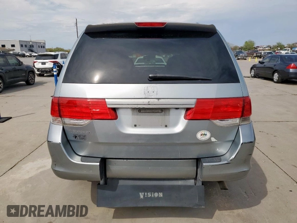 2008 Honda Odyssey EX-L with VIN 5FNRL38758B038063, listed as a Copart auction lot 49976895 with 164,973 mi miles and Clean Title. Bid and sale history available at DreamBid. Image 6.