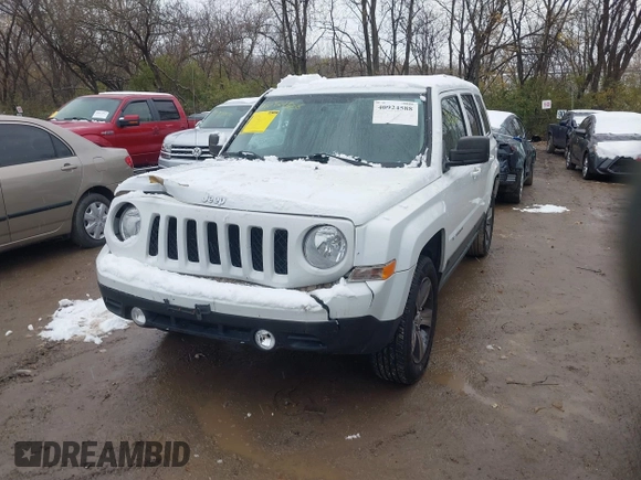 2016 Jeep Patriot High Altitude with VIN 1C4NJRFB4GD639081, listed as a IAAI auction lot 40924588 with 123,668 mi miles and . Bid and sale history available at carsss.com. Image 2.
