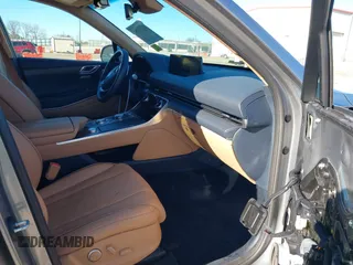 2023 Genesis GV80 with VIN KMUHCESC6PU128600, listed as a IAAI auction lot 41179553 with 33,225 mi miles and . Bid and sale history available at DreamBid. Image 5.