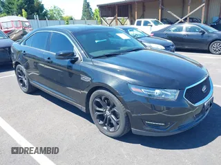 2013 Ford Taurus SHO with VIN 1FAHP2KT8DG159577, listed as a IAAI auction lot 41107630 with 90,865 mi miles and . Bid and sale history available at DreamBid. Image 1.