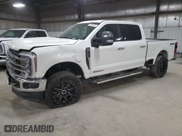 2024 Ford F-250 XL with VIN 1FT8W2BM1REF55987, listed as a Copart auction lot 52997625 with 11 mi miles and Salvage title. Bid and sale history available at DreamBid. Image 1.