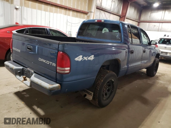 2003 Dodge Dakota Sport with VIN 1D7HG38X33S149289, listed as a Copart auction lot 72442394 with 164,177 mi miles and Clean Title. Bid and sale history available at DreamBid. Image 3.