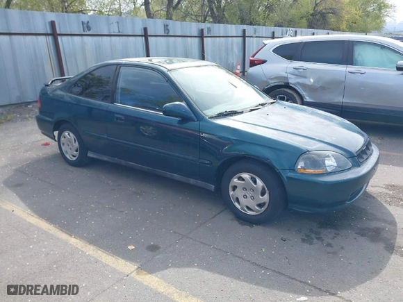 1997 Honda Civic EX with VIN 1HGEJ8249VL102194, listed as a IAAI auction lot 42077905 with 155,339 mi miles. Bid and sale history available at carsss.com. Image 1.