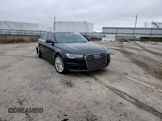 2016 Audi A6 3.0L TDI Premium Plus with VIN WAUFMAFC3GN000655, listed as a Copart auction lot 86820634 with 0 mi miles and Clean Title. Bid and sale history available at carsss.com. Image 10.