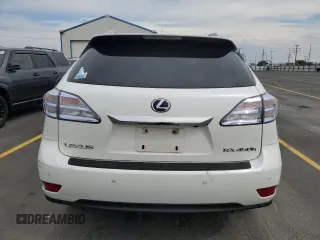 2010 Lexus RX 450h with VIN JTJBC1BA9A2404669, listed as a Copart auction lot 60705955 with 139,210 mi miles and Salvage title. Bid and sale history available at DreamBid. Image 6.