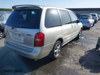 2003 Mazda MPV LX with VIN JM3LW28A930359444, listed as a IAAI auction lot 41949297 with 189,346 mi miles. Bid and sale history available at carsss.com. Image 4.