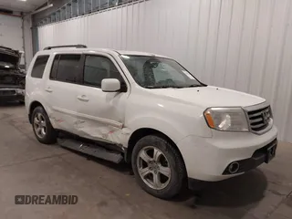 2015 Honda Pilot EX-L z VIN 5FNYF4H50FB072559, wystawiony jako IAAI lot #41527326 z przebiegiem 146 577 mil mil oraz . Historia ofert i sprzedaży dostępna na DreamBid. Obrazek 1.