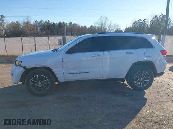 2017 Jeep Grand Cherokee Limited with VIN 1C4RJEBG8HC887899, listed as a IAAI auction lot 41242803 with 96,574 mi miles and . Bid and sale history available at DreamBid. Image 14.
