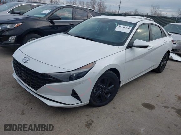 2022 Hyundai Elantra SEL with VIN 5NPLM4AG3NH060174, listed as a IAAI auction lot 41891250 with 24,326 mi miles and . Bid and sale history available at DreamBid. Image 18.