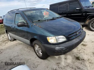 1998 Toyota Sienna LE with VIN 4T3ZF13C8WU026660, listed as a Copart auction lot 76808324 with 305,832 mi miles and Salvage Title. Bid and sale history available at carsss.com. Image 4.