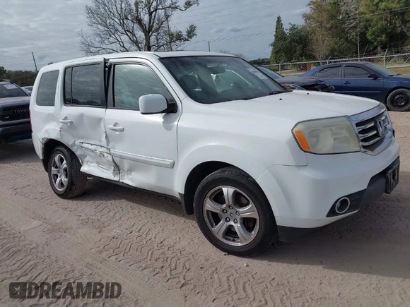 2013 Honda Pilot EX-L with VIN 5FNYF3H70DB043832, listed as a IAAI auction lot 40880885 with 250,712 mi miles and . Bid and sale history available at DreamBid. Image 1.