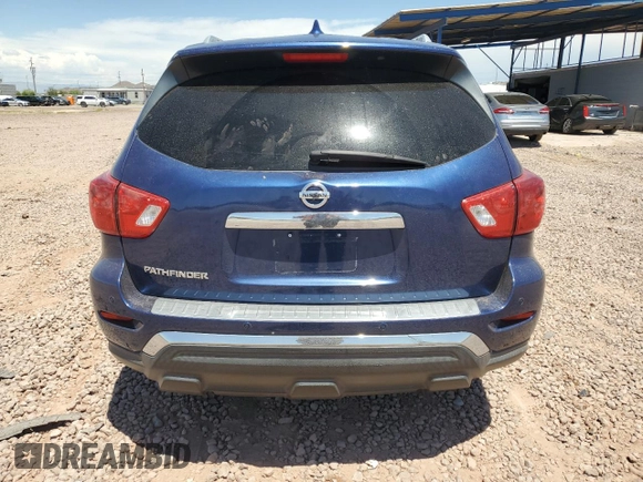 2019 Nissan Pathfinder Platinum with VIN 5N1DR2MM2KC637341, listed as a Copart auction lot 55355925 with 82,808 mi miles and Salvage title. Bid and sale history available at DreamBid. Image 6.