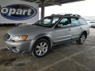 2006 Subaru Legacy Outback Limited with VIN 4S4BP62C167323693, listed as a Copart auction lot 54253955 with 165,810 mi miles and Salvage title. Bid and sale history available at DreamBid. Image 1.