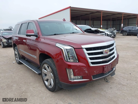 2016 Cadillac Escalade Premium Collection with VIN 1GYS4CKJ8GR182471, listed as a IAAI auction lot 41376578 with 122,630 mi miles. Bid and sale history available at carsss.com. Image 1.