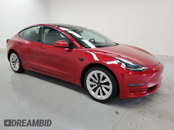 2022 Tesla Model 3 z VIN 5YJ3E1EA2NF191399, wystawiony jako Copart lot #58265655 z przebiegiem 143 320 mil mil oraz Czysty tytuł • Clean title. Historia ofert i sprzedaży dostępna na DreamBid. Obrazek 4.