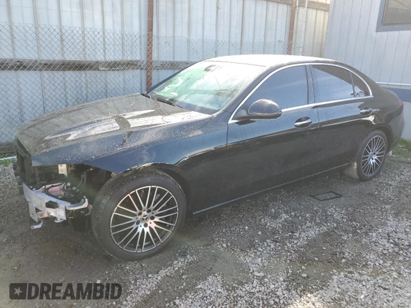 2023 Mercedes-Benz C 300 z VIN W1KAF4GB0PR135167, wystawiony jako Copart lot #44068634 z przebiegiem 9 070 mil mil oraz . Historia ofert i sprzedaży dostępna na DreamBid. Obrazek 1.