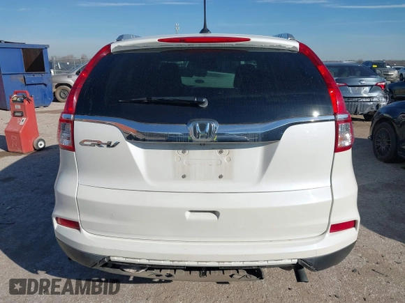 2015 Honda CR-V EX-L with VIN 5J6RM3H72FL009055, listed as a IAAI auction lot 41580283 with 108,899 mi miles. Bid and sale history available at carsss.com. Image 16.
