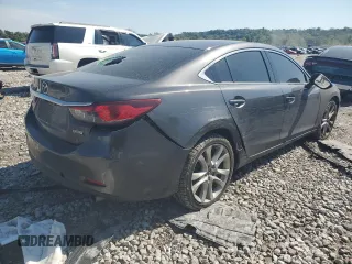 2016 Mazda Mazda6 i Touring with VIN JM1GJ1V51G1402829, listed as a Copart auction lot 74257984 with 134,648 mi miles and Salvage Title. Bid and sale history available at carsss.com. Image 3.