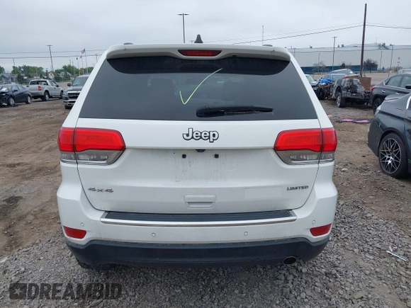 2016 Jeep Grand Cherokee Limited with VIN 1C4RJFBG8GC304073, listed as a IAAI auction lot 42535680 with 57,550 mi miles and . Bid and sale history available at DreamBid. Image 15.