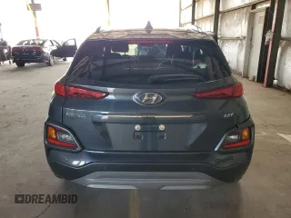 2020 Hyundai Kona Ultimate with VIN KM8K53A59LU548965, listed as a Copart auction lot 69809444 with 26,880 mi miles and Salvage Title. Bid and sale history available at carsss.com. Image 6.