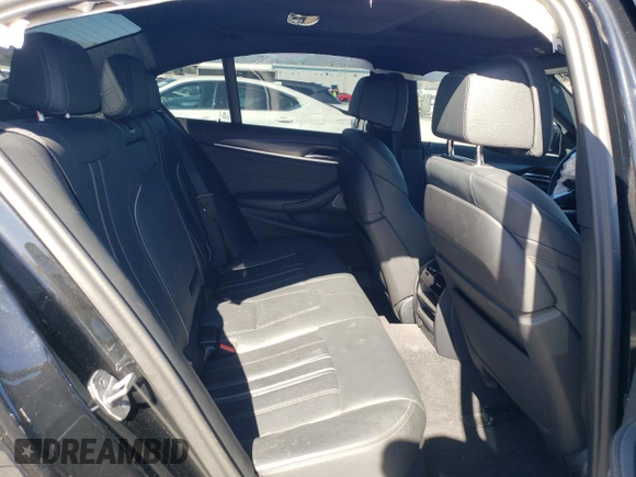 2023 BMW 5 Series M550i xDrive with VIN WBA13BK03PCM44838, listed as a Copart auction lot 68434874 with 17,798 mi miles and Salvage title. Bid and sale history available at DreamBid. Image 10.