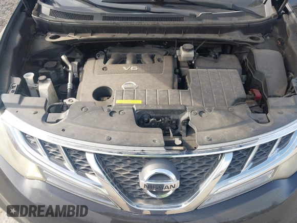 2012 Nissan Murano S with VIN JN8AZ1MW2CW212192, listed as a IAAI auction lot 41668278 with 181,126 mi miles. Bid and sale history available at carsss.com. Image 10.