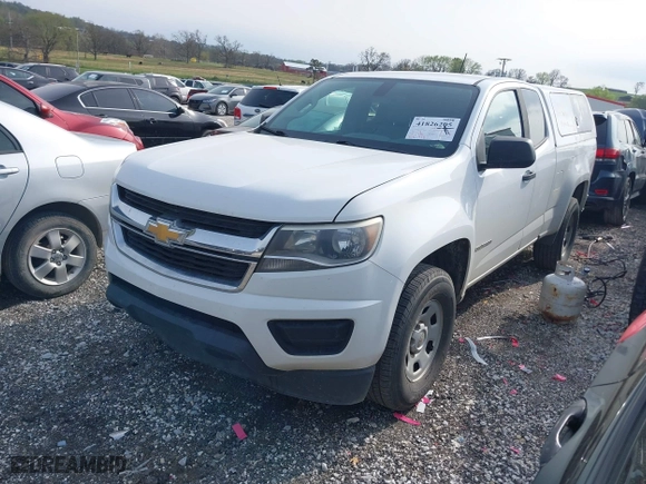 2018 Chevrolet Colorado 2WD Work Truck with VIN 1GCHSBEAXJ1268916, listed as a IAAI auction lot 41826205 with 142,718 mi miles. Bid and sale history available at carsss.com. Image 17.