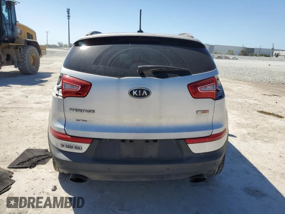 2011 Kia Sportage SX with VIN KNDPC3A66B7144057, listed as a Copart auction lot 47417265 with 216,939 mi miles and Salvage title. Bid and sale history available at DreamBid. Image 6.