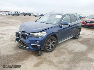 2018 BMW X1 sDrive28i with VIN WBXHU7C36J5L09761, listed as a IAAI auction lot 41441722 with 103,987 mi miles. Bid and sale history available at carsss.com. Image 18.