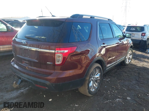 2015 Ford Explorer Limited with VIN 1FM5K8F83FGA18595, listed as a IAAI auction lot 41442972 with 286,462 mi miles and . Bid and sale history available at DreamBid. Image 4.