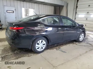 2024 Nissan Versa S with VIN 3N1CN8DV6RL893345, listed as a Copart auction lot 50308005 with 12,585 mi miles and Salvage Title. Bid and sale history available at carsss.com. Image 3.