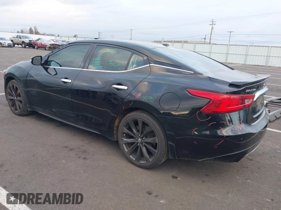 2016 Nissan Maxima SV with VIN 1N4AA6AP8GC446119, listed as a IAAI auction lot 41535882 with 87,539 mi miles and . Bid and sale history available at DreamBid. Image 3.