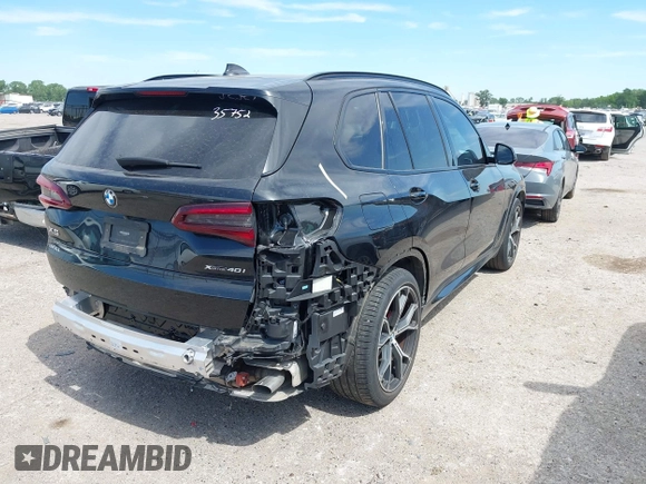 2022 BMW X5 xDrive40i with VIN 5UXCR6C0XN9N16790, listed as a IAAI auction lot 42304582 with 38,818 mi miles and . Bid and sale history available at DreamBid. Image 4.
