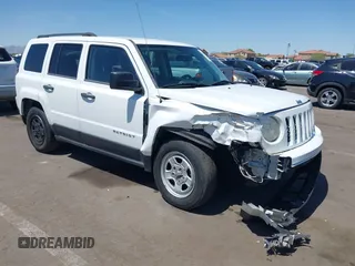 2014 Jeep Patriot Sport with VIN 1C4NJPBB1ED730204, listed as a IAAI auction lot 42498489 with 118,037 mi miles and . Bid and sale history available at DreamBid. Image 1.