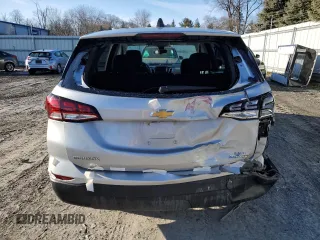 2022 Chevrolet Equinox LS z VIN 2GNAXSEV7N6149978, wystawiony jako Copart lot #47791645 z przebiegiem 8 387 mil mil oraz Szkoda całkowita • Salvage title. Historia ofert i sprzedaży dostępna na DreamBid. Obrazek 6.