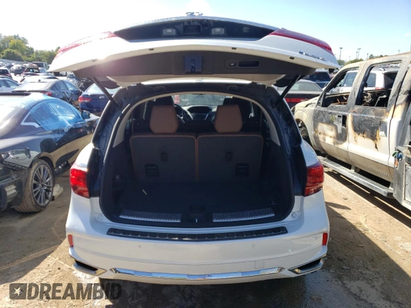 2020 Acura MDX Sport Hybrid w/Technology Pkg with VIN 5J8YD7H59LL001135, listed as a Copart auction lot 70779083 with 48,347 mi miles and Salvage Title. Bid and sale history available at carsss.com. Image 6.