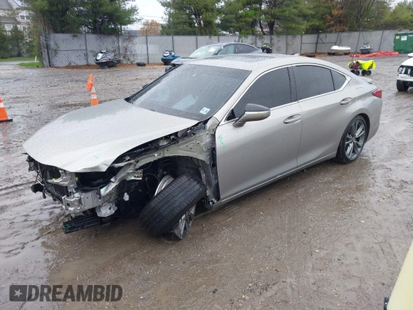 2021 Lexus ES 350 F Sport with VIN 58AGZ1B1XMU098554, listed as a IAAI auction lot 42026390 with 86,171 mi miles and . Bid and sale history available at DreamBid. Image 19.