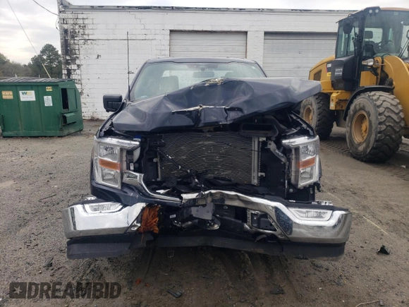 2022 Ford F-150 XL with VIN 1FTFW1E89NKE42820, listed as a Copart auction lot 52447775 with Not Provided miles and Salvage Title. Bid and sale history available at DreamBid. Image 5.